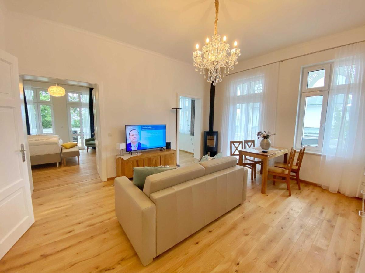Villa Jenny - Ferienappartement 1 Mit Meerblick Sassnitz Dış mekan fotoğraf