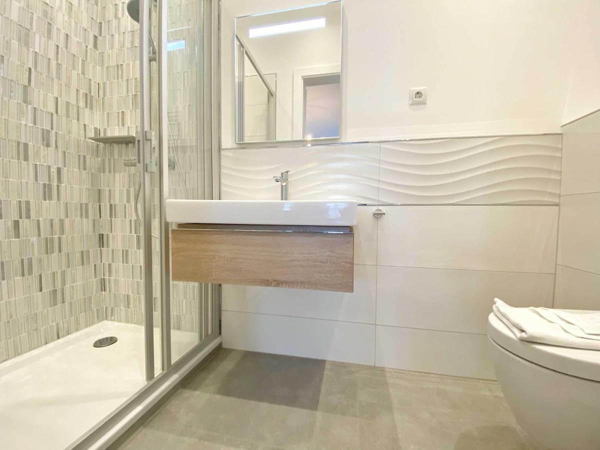 Villa Jenny - Ferienappartement 1 Mit Meerblick Sassnitz Dış mekan fotoğraf